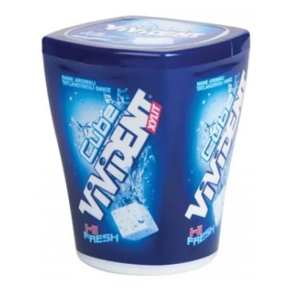 Vivident Xylit Mega Comfort Cube Nane Aromalı 86 Gr 10'lu Paket Sakız - Görsel 4