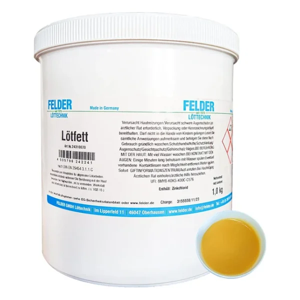 Lotfett Felder El 42 58 Smd Soft Solder Pasta Lehim Temizleme Oksit Temizlik Havya Ucu Temizleyici - Görsel 7
