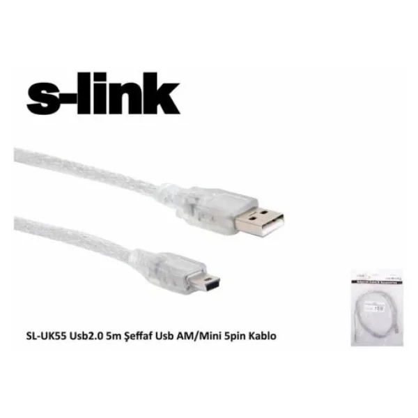 S-Link Sl-Uk5 USB Uzatma Kablosu - Görsel 4
