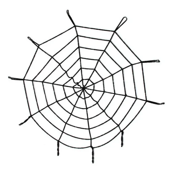 Halloween Cadılar Bayramı Örümcek Ağ Dekor Siyah 1.5 Metre - Görsel 5