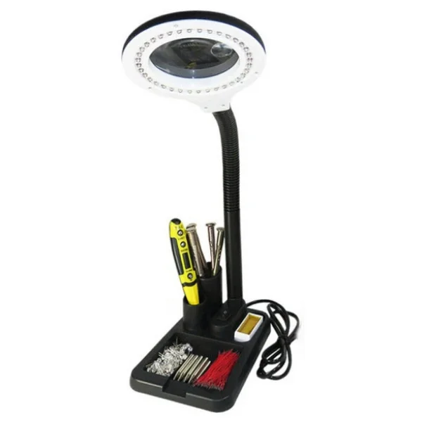Nikula A808 LED Işıklı Masa Lambası Büyüteç - Görsel 5