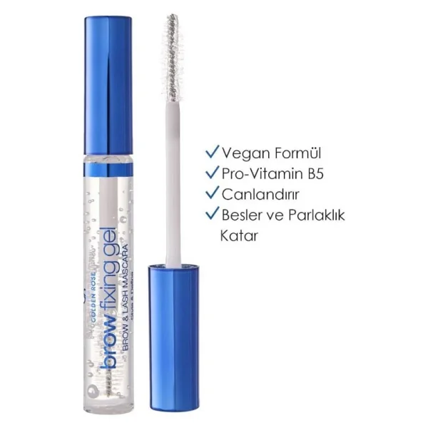 Golden Rose Brow Fixing Gel Kaş Maskarası - Görsel 4