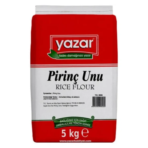 Yazar 5 Kg Sade Pirinç Unu - Görsel 3