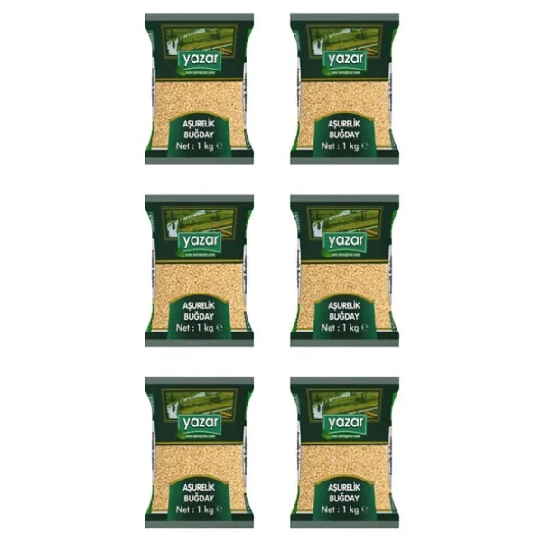Yazar 1 Kg 6'lı Paket Aşurelik Buğday - Görsel 2