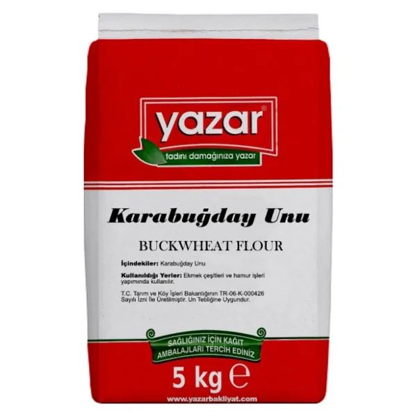 Yazar 5 Kg Karabuğday Unu - Görsel 3