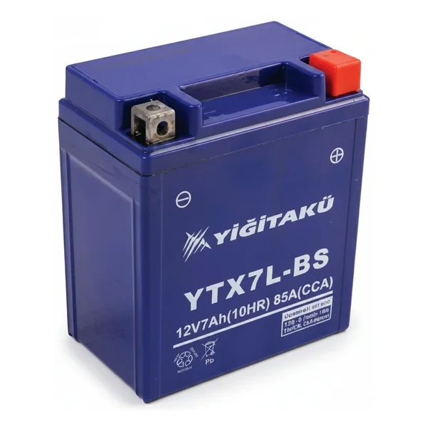 Yiğit Akü Ytx7l-Bs 12 V 7 Ah Motosiklet Aküsü - Görsel 3