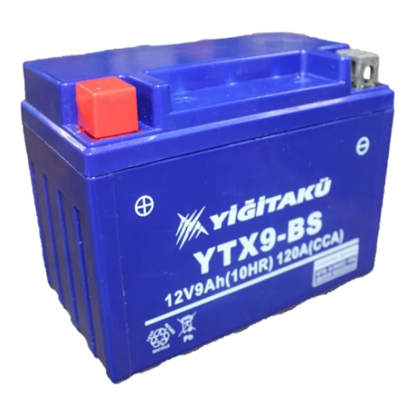 Yiğit Akü Ytx9-Bs 12v 9 Ah Motosiklet Aküsü - Görsel 3