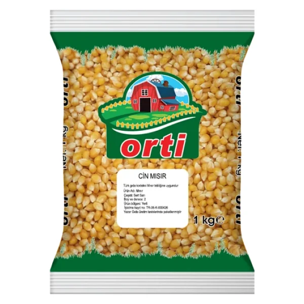 Orti Patlamalık Cin Mısır 1 Kg - Görsel 3
