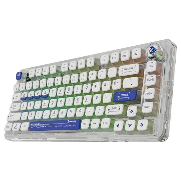 Gamepower Gasket Pro RGB %75 Tkl Red Switch İngilizce Kablolu/Kablosuz Mekanik Oyuncu Klavyesi - Görsel 7