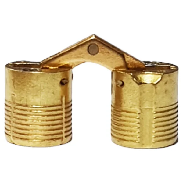 Aletcantam Gizli Masa Mentesesi 14mm Metal Kirma Katlanir Mentese - 2 Adet - Görsel 2