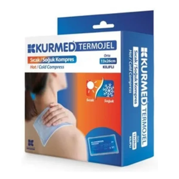 Kurmed Termojel Kılıflı 13x26 Cm Sıcak Soğuk Kompres - Görsel 3