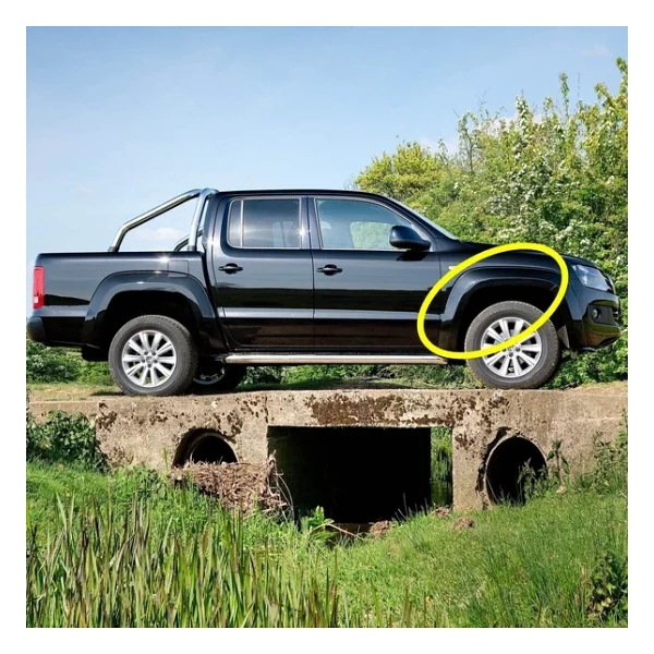 Vw Amarok 2013-2016 Sag On Camurluk Dodik Ust Parca 2hh853718 - Görsel 3