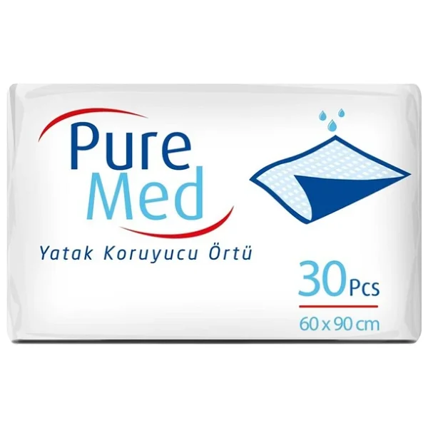 Puremed 60x90 Cm 30'lu 3 Adet Yatak Koruyucu Örtü - Görsel 6