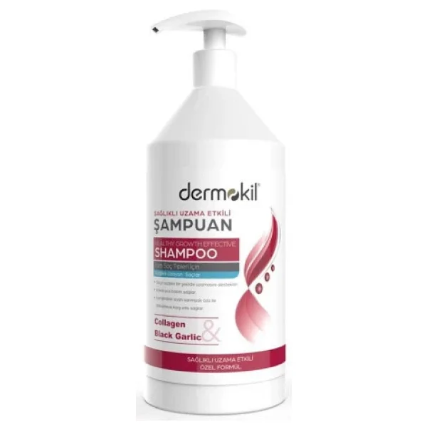 Dermokil Sağlıklı Uzatma Etkili Şampuan Set 1000 ML - Görsel 2