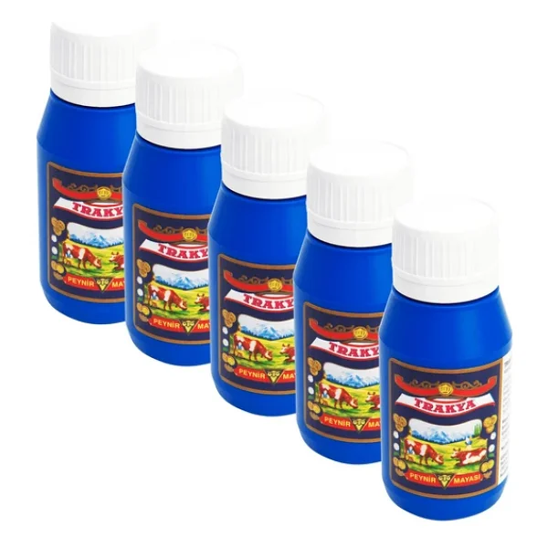 Trakya Peynir Mayası 100 Ml X 5 Li - Görsel 3