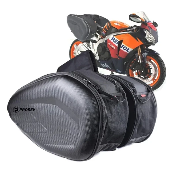 Prosev Js10 Sert Yan Motosiklet Çantası - Görsel 4