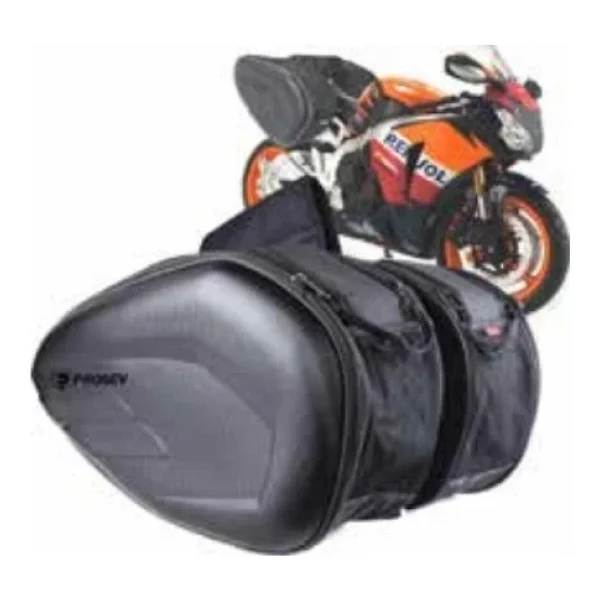 Prosev Js10 Sert Yan Motosiklet Çantası - Görsel 5