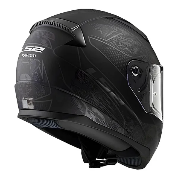 Ls2 Rapid 2 Crypt Full Face Motor Kaskı - Görsel 4