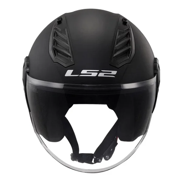 Ls2 Airflow 2 Mat Siyah Açık Motor Kaskı - Görsel 4