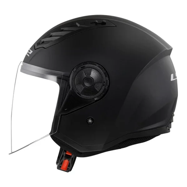 Ls2 Airflow 2 Mat Siyah Açık Motor Kaskı - Görsel 5