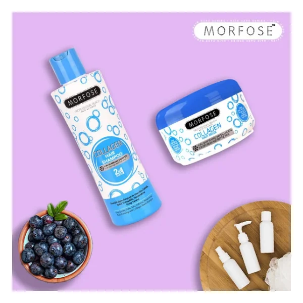 Morfose Şampuan 1000ml (Mavi) 1 Paket (1 X 1 Adet) - Görsel 3