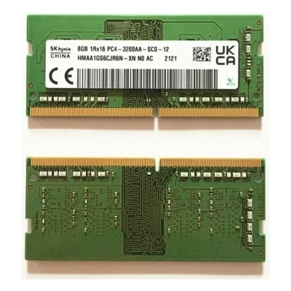 Skhynix 8 GB 3200 MHz Cl16 Hmaa1gs6cjr6n-Xn DDR4 RAM - Görsel 5
