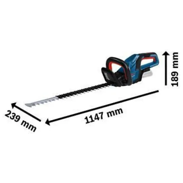 Bosch Ghe 18v-60 Çit Budama Makinesi - Görsel 4