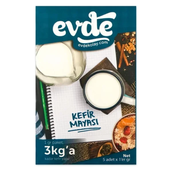 Evde Kefir Mayası Paket 5x 1 Gr - Görsel 3