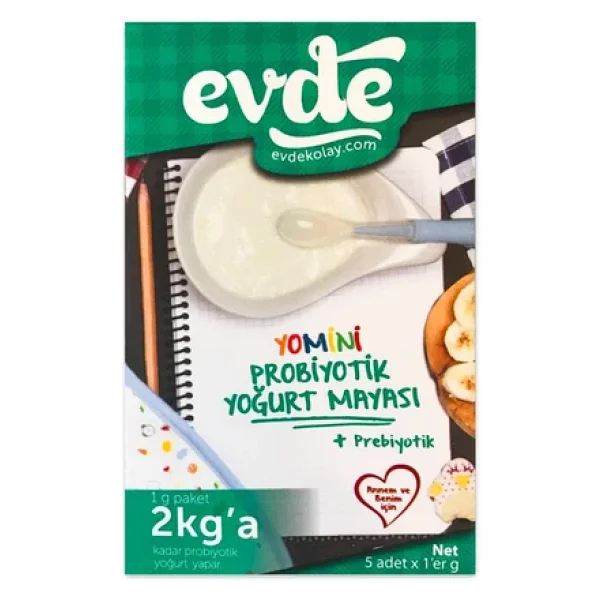 Evde Yomini Probiyotik Yoğurt Mayası 5 X 1 G - Görsel 9