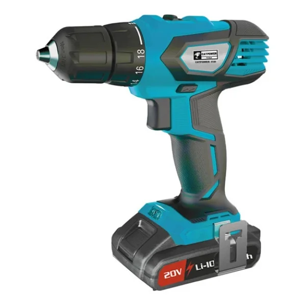 Catpower 4140 20 V 2 Ah Çift Akülü Matkap - Görsel 4