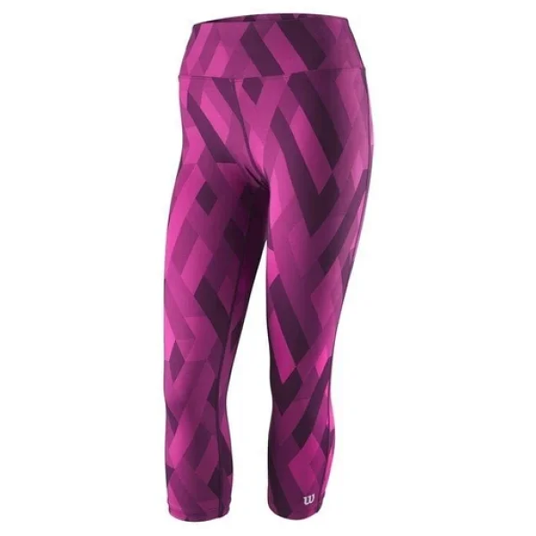 Wilson Printed Mor Kadın Tenis Taytı Wra761703 - Görsel 3