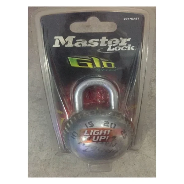 Masterlock 2077 Fast Şifreli Işıklı Asma Kilit - Görsel 3