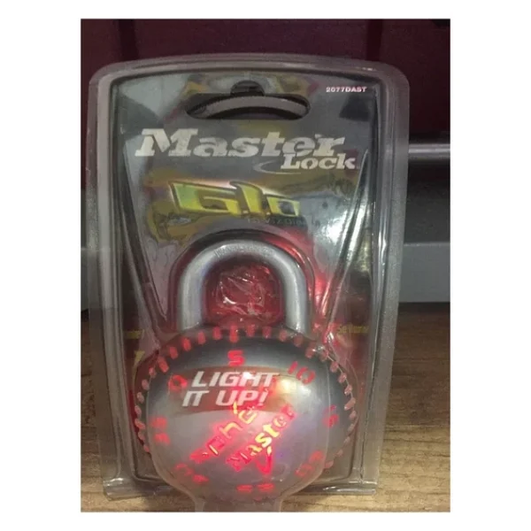 Masterlock 2077 Fast Şifreli Işıklı Asma Kilit - Görsel 2