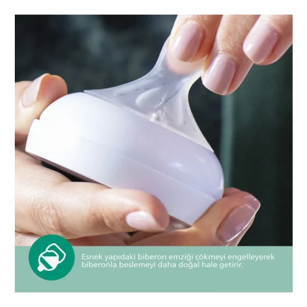 Philips Avent Natural Response Pp 2'li Biberon Seti 125ml+260ml - Görsel 3