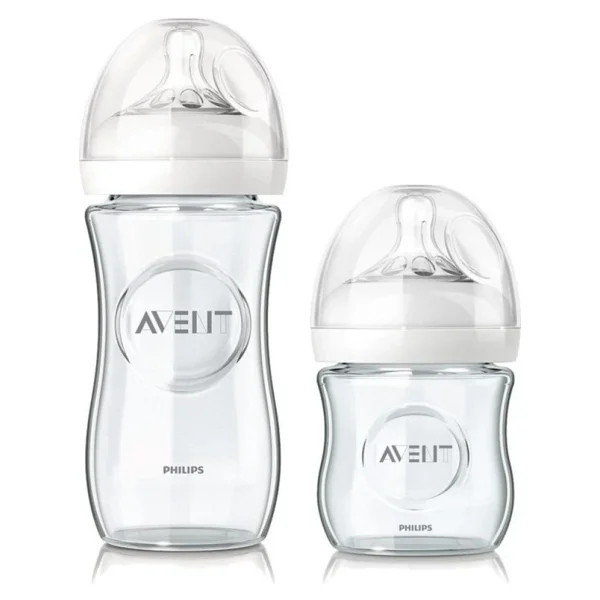 Philips Avent Natural 120 Ml + 240 Ml Cam Biberon - Görsel 3