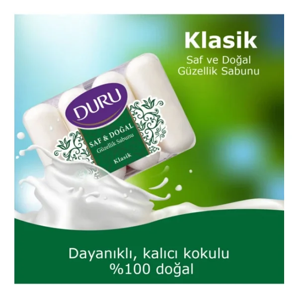 Duru Saf & Doğal Klasik 4x70 Gr Güzellik Sabunu - Görsel 2