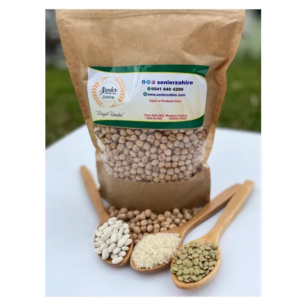 Şenler Yerli Organik Nohut - 1 Kg - Görsel 3
