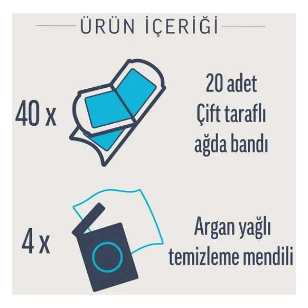 Veet Professıonal Ağda Bandı Hassas 40'lı 4 Adet - Görsel 5