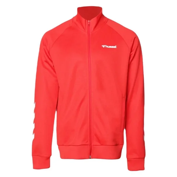 Hummel Falconzo 921133-3658 Kırmızı Erkek Eşofman Üstü - Görsel 6