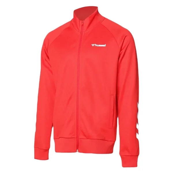 Hummel Falconzo 921133-3658 Kırmızı Erkek Eşofman Üstü - Görsel 5