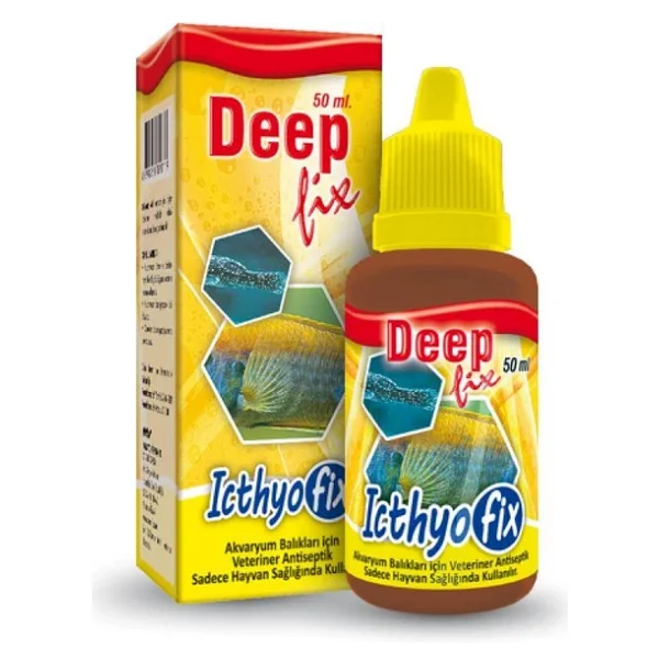 Deep Fix Ichthyo 50 Ml Akvaryum Balıkları İçin Deri Losyonu - Görsel 3