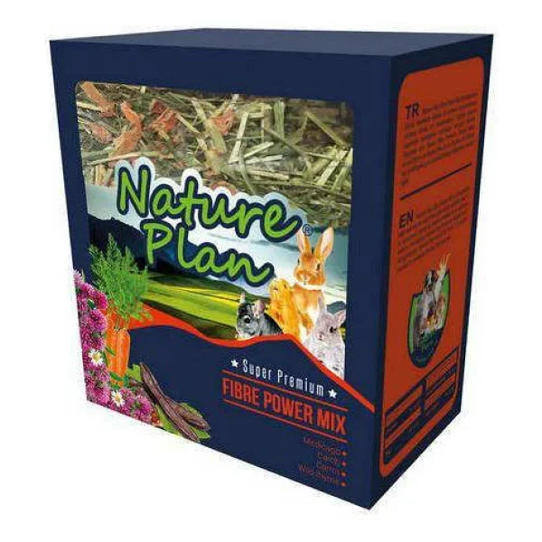 Nature Plan Fibre Power Mix 700 Gr Kemirgen Yemi - Görsel 8