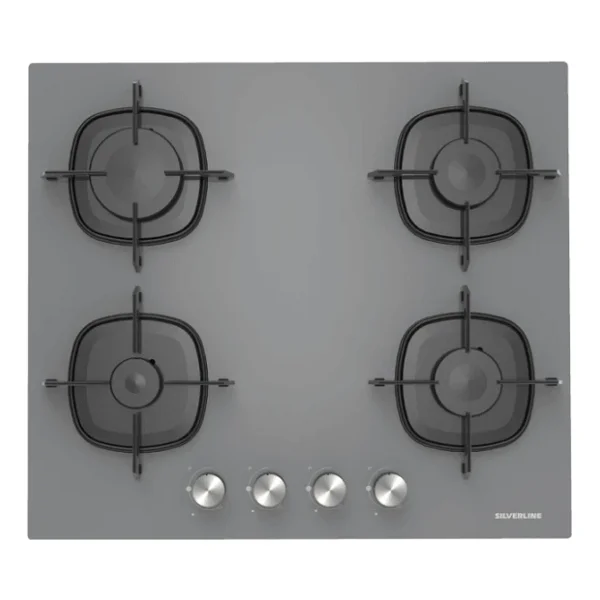 Silverline Cs5623s01 Gri Cam Ankastre Ocak - Görsel 4