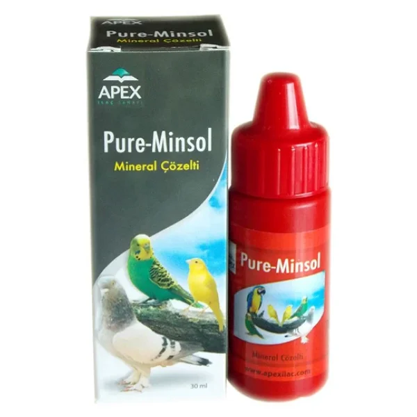 Apex Pure-Minsol Kuslar İcin Mineral Cozelti 30 Ml - Görsel 3