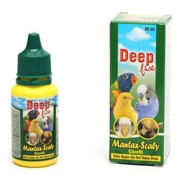 Deep Fix Mantax-Scaly 20 Ml Kuşlar İçin Mantar Solüsyonu - Görsel 5