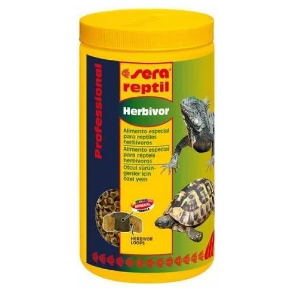 Sera Reptil Herbivor Nature 250 Ml Sürüngen Yemi - Görsel 3