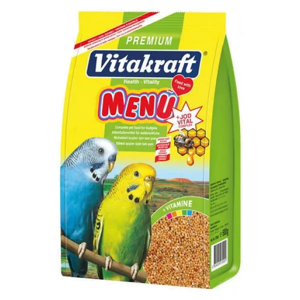 Vitakraft Menu 500 Gr Muhabbet Kuşu Yemi - Görsel 3