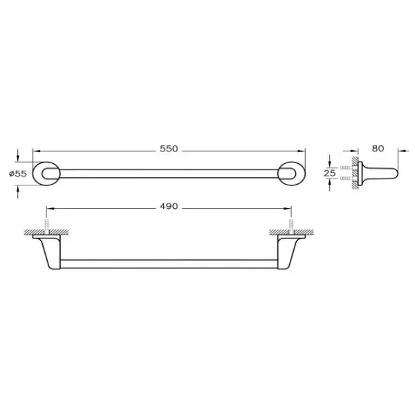 Vitra A44944 Marin Uzun Havluluk - Görsel 6