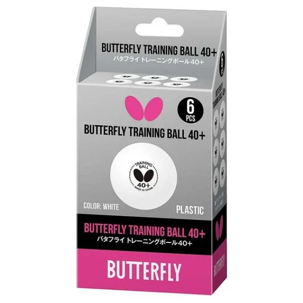 Butterfly Masa Tenisi Topu Btf Training Ball 40+ White 6er 7250730140 - Görsel 5