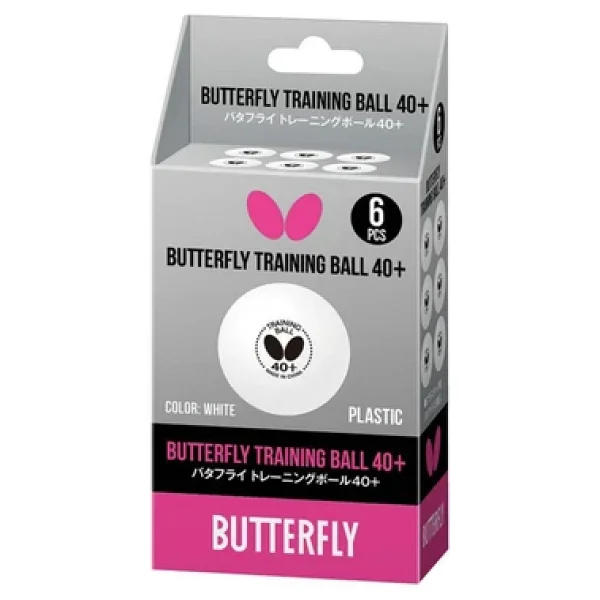 Butterfly Masa Tenisi Topu Btf Training Ball 40+ White 6er 7250730140 - Görsel 4